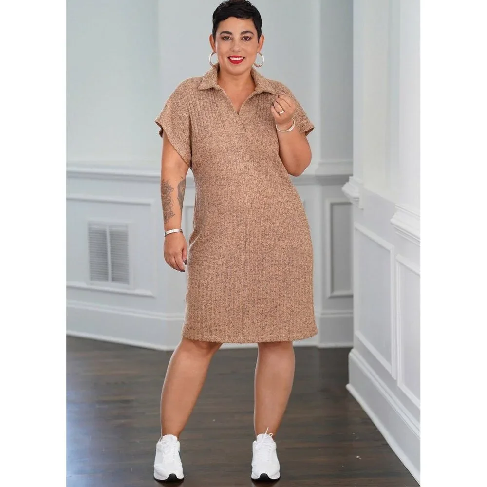 Simplicity Sewing Pattern S9740‎ / R11773 MIMI G Dress Knit Misses Size 4-12
